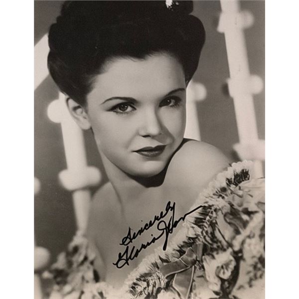Gloria Jean signed photo