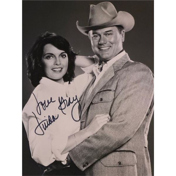 Dallas Linda Gray signed photo