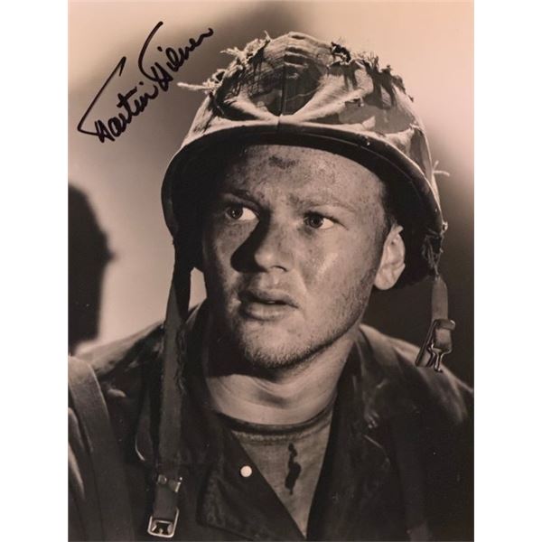 Sands of Iwo Jima Martin Milner signed photo