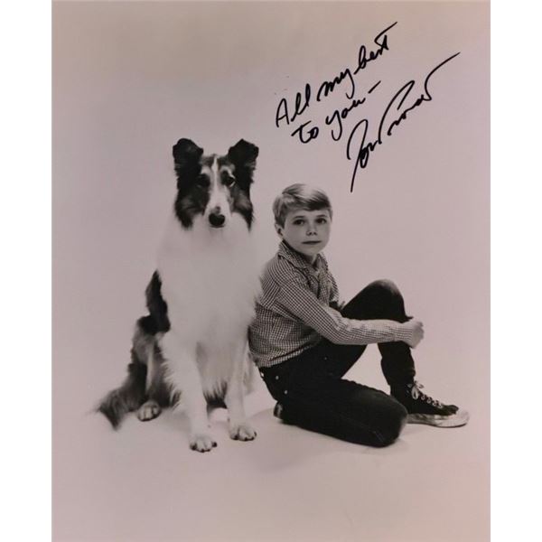 Lassie Jon Provost signed photo