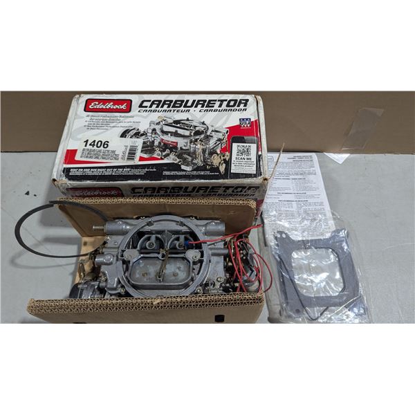 Edelbrock 1406 Performer 600 CFM 4-Barrel Carburetor w/ Electric Choke