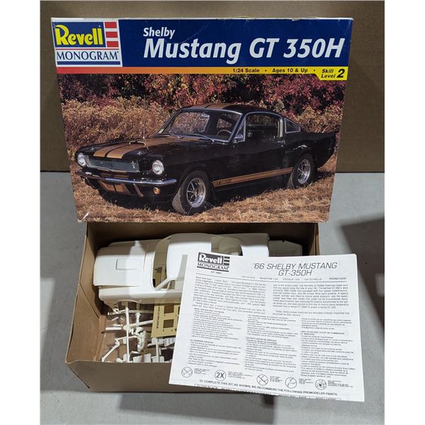 Revell Monogram 1:24 1966 Shelby Mustang GT350H Model Kit - As Is