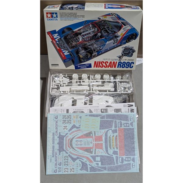 Tamiya 1:24 Nissan R89C Calsonic Model Kit 24093 - As Is