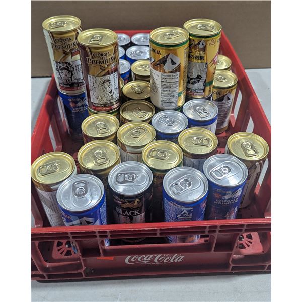 Georgia Coffee x Shonen Jump 50th Anniversary Character Cans