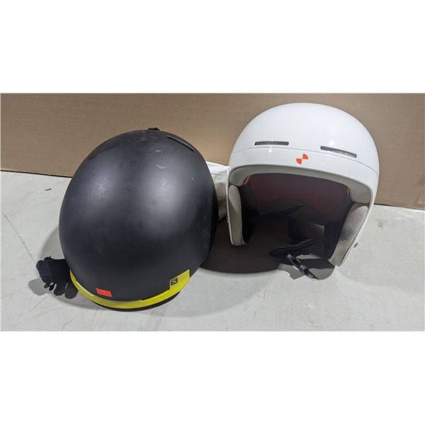 Salomon Size M & POC Skull X Size L Ski / Snowboard Helmets
