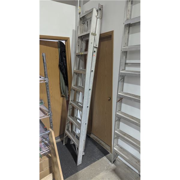 Heavy-Duty Aluminum Extension Ladder