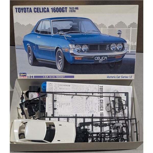 Hasegawa 1:24 1970 Toyota Celica 1600GT TA22 Model Kit - As Is
