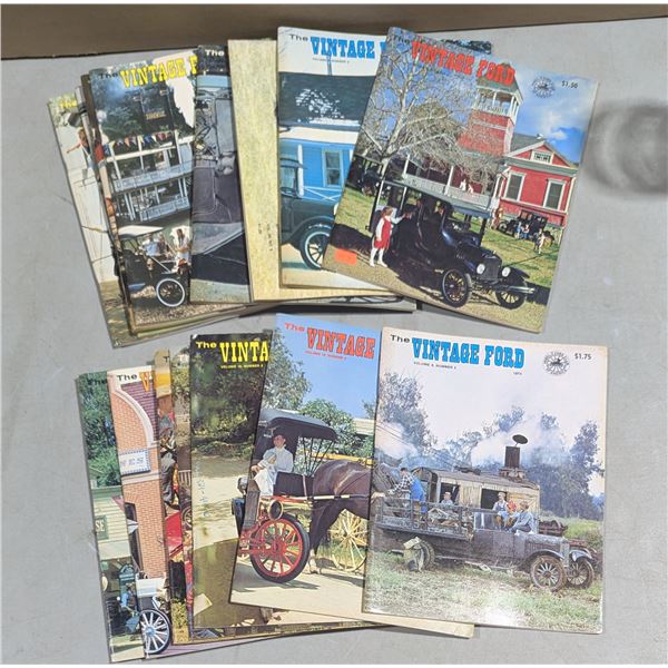VTG 1970s The Vintage Ford Club of America Magazines