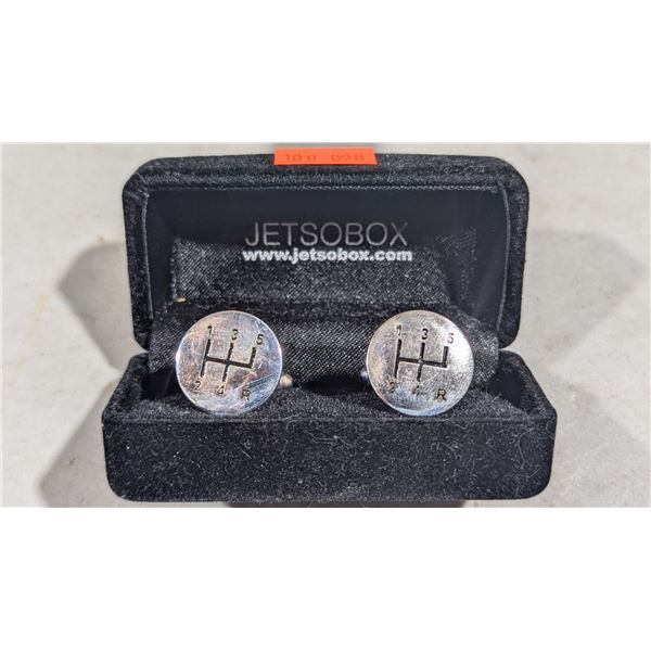 Jetsobox Pair of 5 Speed Gear Shift Cufflinks