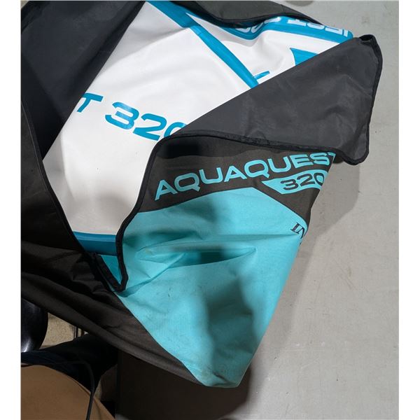 Aquaquest 320 Inflatable Paddle Board w/ Carrying Case - As Is