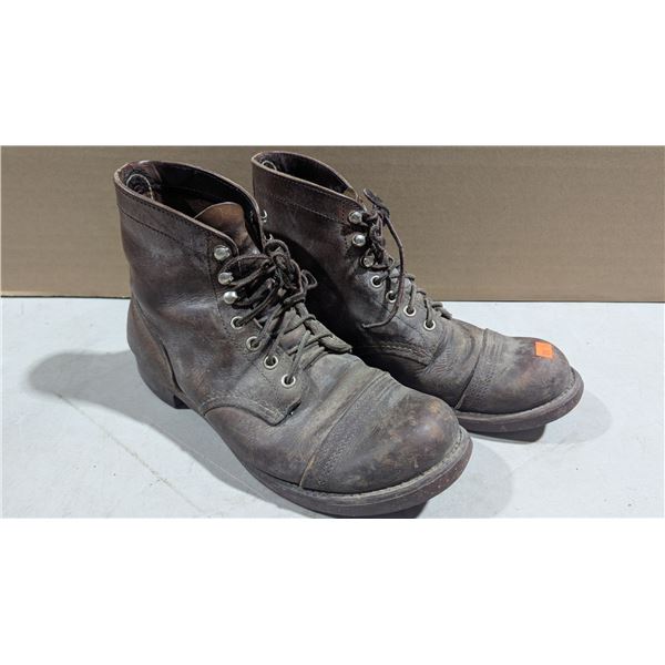 Red Wing Shoes Men's Brown Leather Combot Style Boots