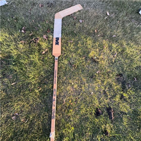 CCM Custom Pro Wood Goalie Hockey Stick Right Handed