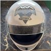 Image 1 : ZOX Motorcycle Helmet White Medium Size DOT Approved