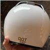Image 3 : ZOX Motorcycle Helmet White Medium Size DOT Approved