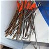 Image 2 : Metal Tent Stakes, Knife with Sheath, Enamel Mug, Plate and Blue Pouch