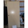 Image 1 : Maple Hollow Core Interior Door with Pre-Drilled Lockset Hole, 36 x 79.5 Inches
