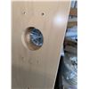 Image 5 : Maple Hollow Core Interior Door with Pre-Drilled Lockset Hole, 36 x 79.5 Inches