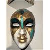 Image 2 : Venetian-Style Decorative Masks with Gold, Teal, and Green Accents