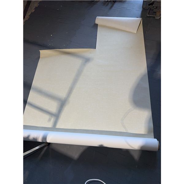 Commercial Vinyl Wallpaper Roll, Neutral Light Beige, Textured Finish