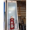 Image 1 : All Out Dry Chemical Fire Extinguisher in Wall Cabinet with Break Glass Bar