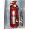 Image 2 : All Out Dry Chemical Fire Extinguisher in Wall Cabinet with Break Glass Bar