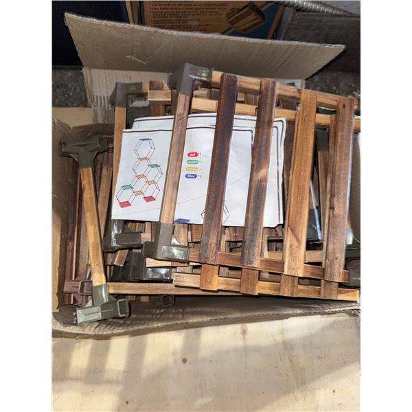 Expandable Wooden Cube Organizer Shelf System With Instructions, Multiple Panels