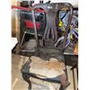 Image 1 : Wooden Chair with Decorative Backrest and Damaged Upholstery