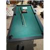 Image 1 : 4' x 6' Pool Table Top with Balls and Cues, No Base or Legs Included