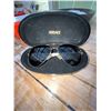 Image 1 : Versace MOD 2150-Q White Aviator Sunglasses with Gold Tone Medusa Detail and Case