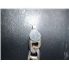 Image 2 : 925 Italy Stamped Silver Bracelet with Rectangular Plate and Unique Chain Links, 22.4g