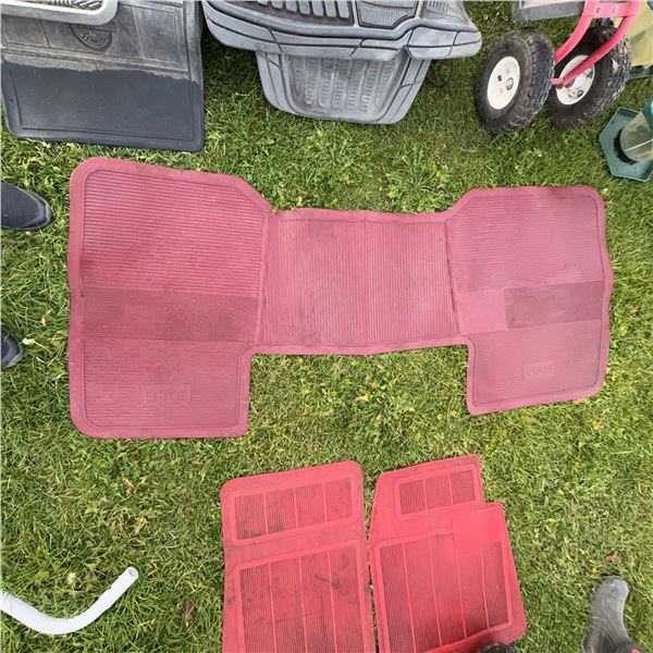 1966 Ford Truck Camper Special Parts Lot With Red Rubber Mats, Trim, Dash and More