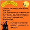 Image 1 : SHIPPING POLICY - CLICK ON "DETAILS" FOR INFO