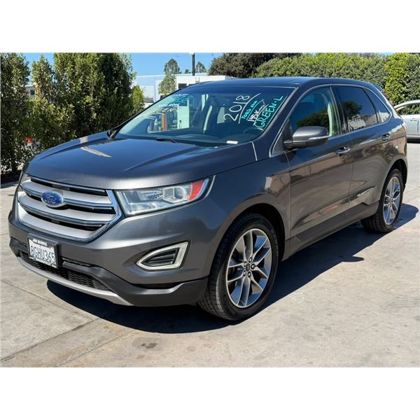 FORD  EDGE 2018 O/S TITLE 2 DAYS