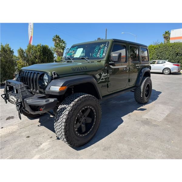 JEEP  WRANGLER 2020 O/S-T SMOG-2 DAYS