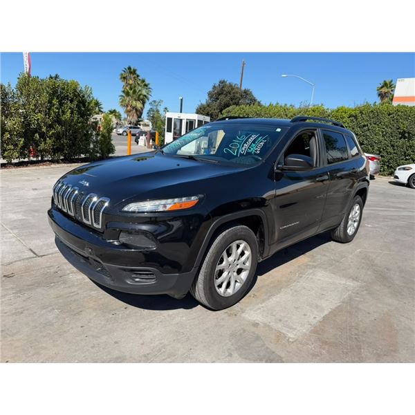 JEEP  CHEROKEE 2016 O/S TITLE 2 DAYS
