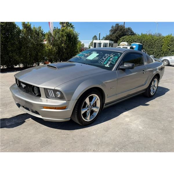 FORD  MUSTANG GT 2008 O/S-T SMOG-2 DAYS