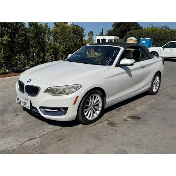 BMW  228I 2016 T-REPO 2 DAYS