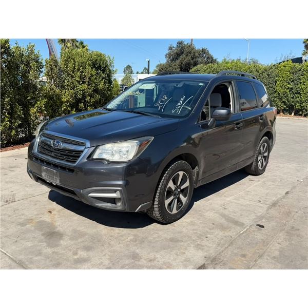SUBA FORESTER  2018 T-2DAYS