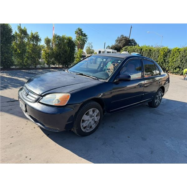HOND CIVIC 2002 APP  DUP/T-DON