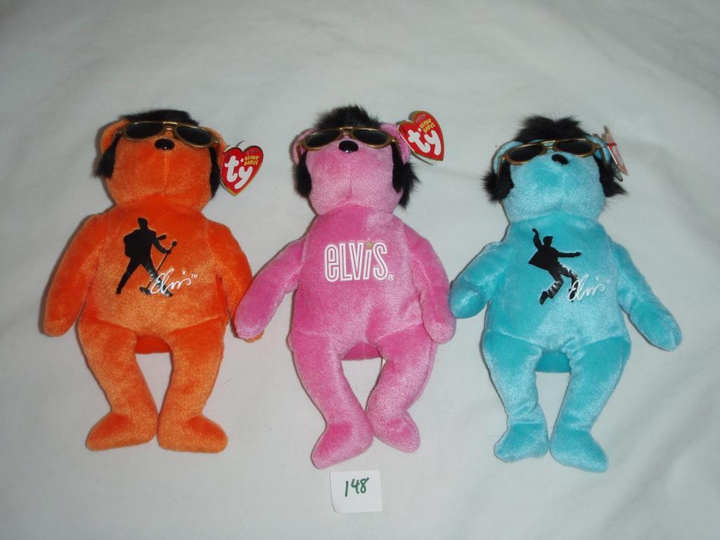 elvis presley beanie baby