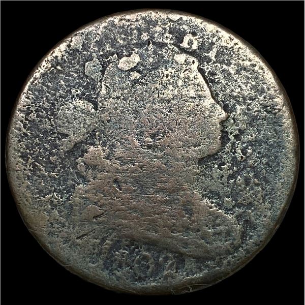 1802 Draped Bust Large Cent NICELY CIRCULATED