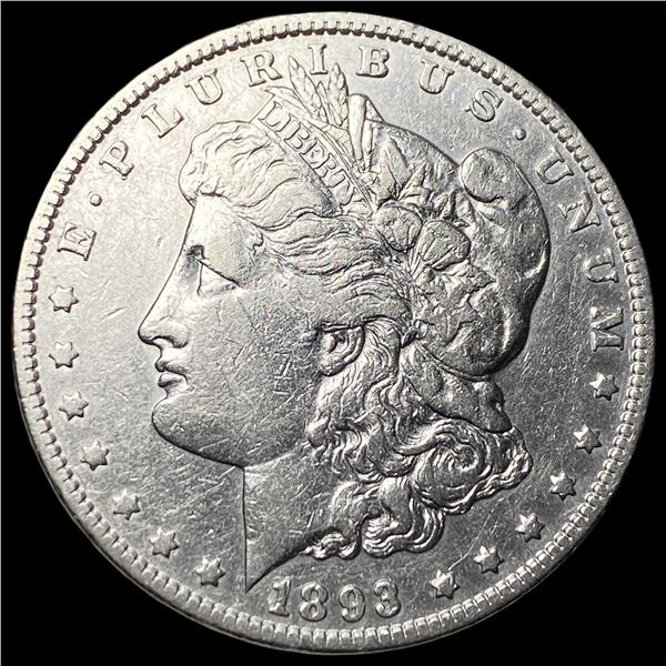 1893 Morgan Silver Dollar CLOSELY  UNCIRCULATED