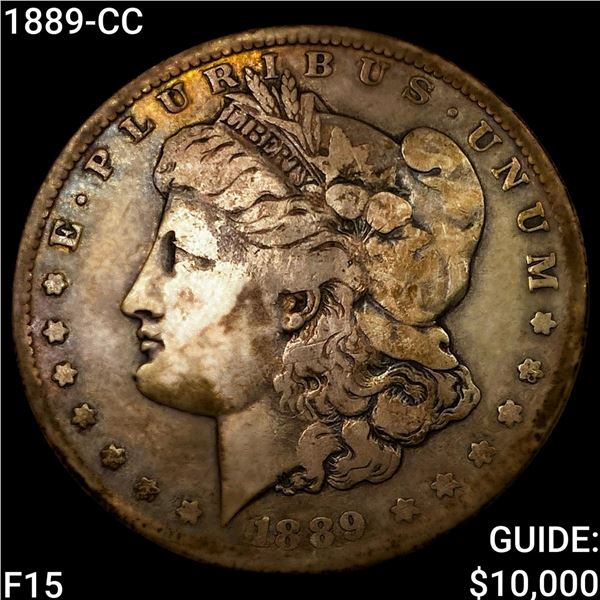 1889-CC Morgan Silver Dollar NICELY CIRCULATED