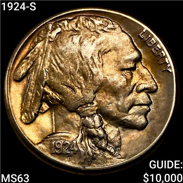 1924-S Buffalo Nickel CHOICE BU