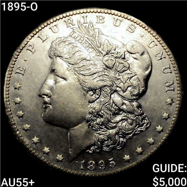 1895-O Morgan Silver Dollar HIGH GRADE+
