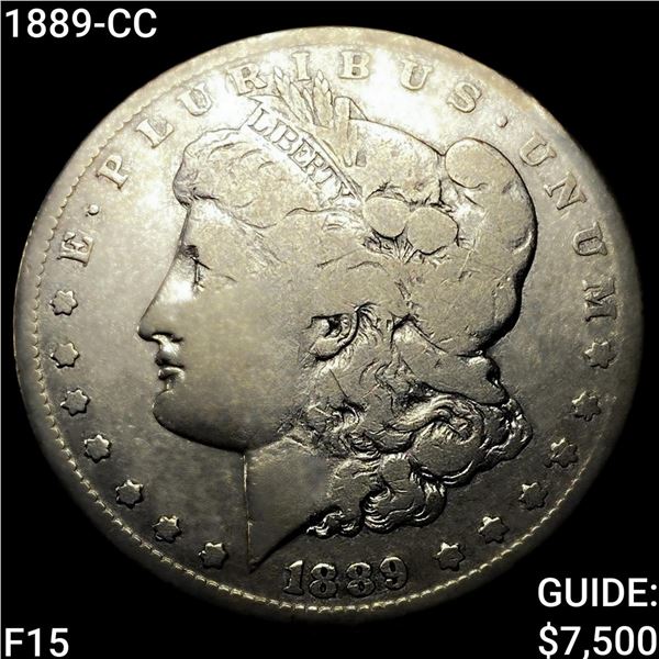 1889-CC Morgan Silver Dollar NICELY CIRCULATED