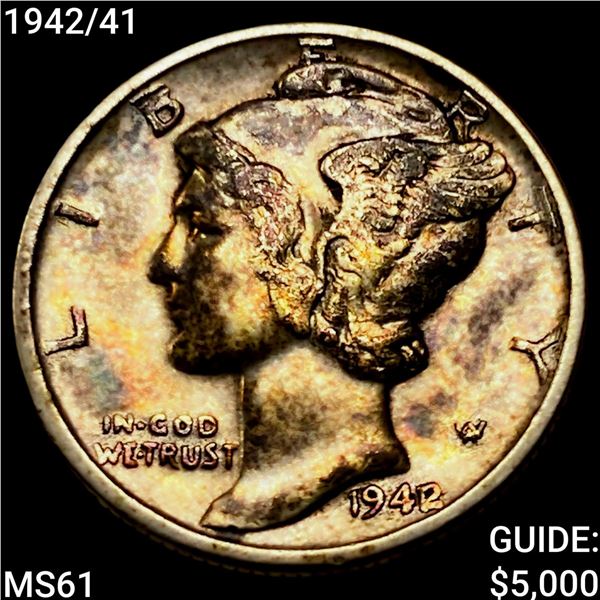 1942/41 Mercury Dime UNCIRCULATED