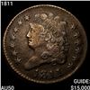 Image 1 : 1811 Classic Head Half Cent CLOSELY UNCIRCULATED