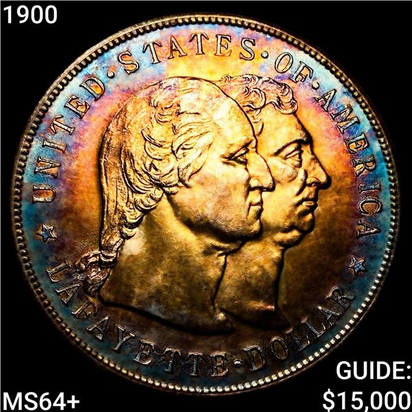 1900 Lafayette Silver Dollar CHOICE BU+