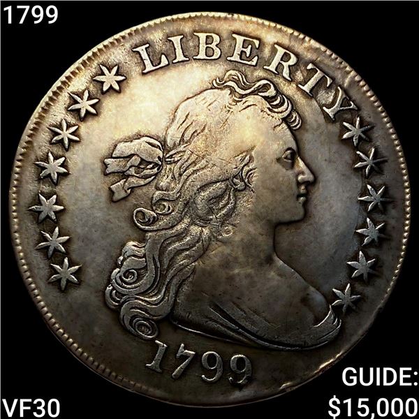 1799 Draped Bust Dollar LIGHTLY CIRCULATED